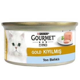 Gourmet Gold Kıyılmış Ton Balıklı 85x12 gr Kedi Konservesi
