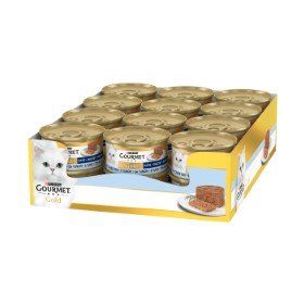 Gourmet Gold Kıyılmış Tonlu 24x85 gr Kedi Yaş Mama