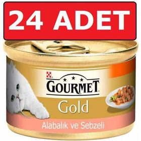 Gourmet Gold Parça Etli Alabalıklı 85 gr Yaş Kedi Maması