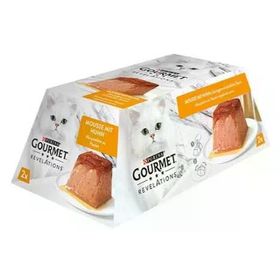 Gourmet Gold Revelations 2x57 gr 12 Adet Tavuk Etli Ezme Konserve Kedi Maması