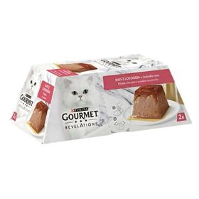 Gourmet Gold Revelations Somon Balıklı 57 gr 2 Adet Yetişkin Konserve Kedi Maması