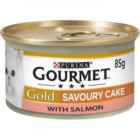 Gourmet Gold Savoury Cake Somonlu 12x85 gr Kedi Konserve