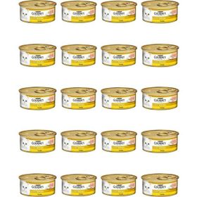 Gourmet Kıyılmış Tavuk Etli 24x85 gr Kedi Konserve Yaş Maması
