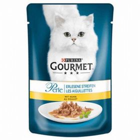 Gourmet Perle 12x85 gr Izgara Tavuklu Yetişkin Kedi Pouch Kedi Yaş Maması