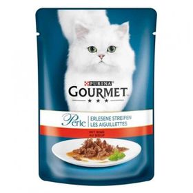 Gourmet Perle 26x85 gr Izgara Sığır Etli Yetişkin Kedi Konservesi