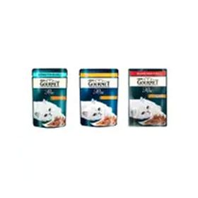 Gourmet Perle Izgara Karışık 24x85 gr Kedi Maması Pouch