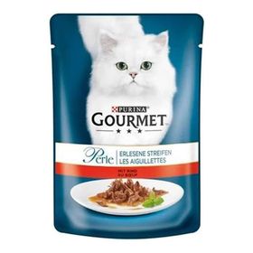 Gourmet Perle Izgara Kuzu Etli 12x85 gr Kedi Maması Pouch
