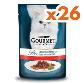 Gourmet Perle Izgara Sığır Etli 85x26 gr Yaş Kedi Maması