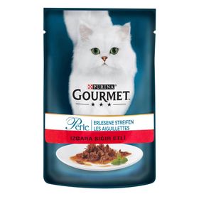 Gourmet Perle Izgara Sığır Etli Pouch Yetişkin 64x85 gr Kedi Yaş Maması