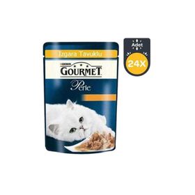 Gourmet Perle Izgara Tavuklu 85 gr 26 Adet Kedi Konserve