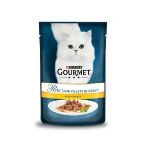 Gourmet Perle Izgara Tavuklu Yetişkin 26x85 gr Yaş Kedi Maması