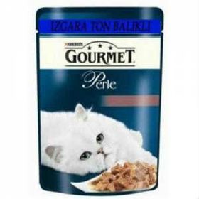 Gourmet Perle Izgara Ton Balıklı 5x85 gr Kedi Maması Pouch