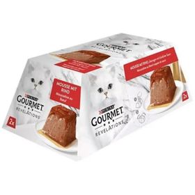 Gourmet Revelations 2x57 gr Kıyılmış Sığır Etli Kedi Konservesi