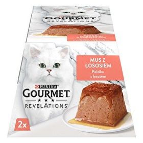 Gourmet Revelations Somonlu 2x57 gr Yaş Kedi Maması