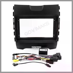 Govimaks Ford Ranger 2015-2020 Uyumlu 9 inç Siyah Soket Android Multimedya Çerçevesi