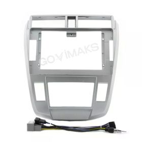 Govimaks Honda City 2009-2011 Dıjıtal Uyumlu 10.1 inç Gümüş Soket Android Multimedya Çerçevesi