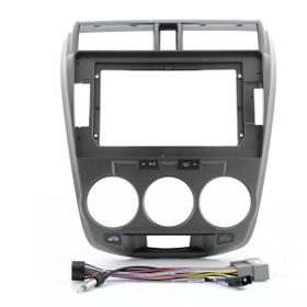 Govimaks Honda City Manuel 2008-2013 10.1 inç Gümüş Soket Android Multimedya Çerçevesi