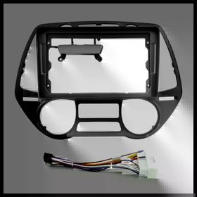 Govimaks Hyundai I20 2009-2014 Uyumlu 9 inç Gümüş Soket Android Multimedya Çerçevesi