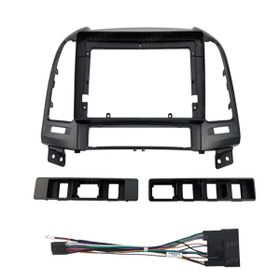 Govimaks Hyundai Santafe 2006-2012 9 inç Siyah Soket Android Multimedya Çerçevesi