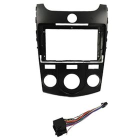 Govimaks KIA Cerato 2008-2012 Manuel Klima Black 9 inç Soket Android Multimedya Çerçevesi