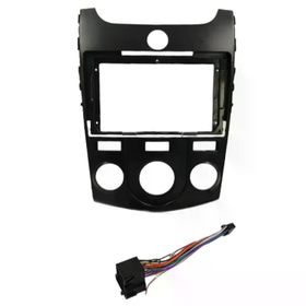 Govimaks KIA Cerato 2008-2012 Manuel Klima Black 9 inç Soket Android Multimedya Çerçevesi