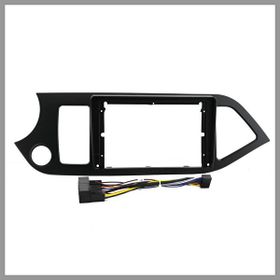 Govimaks KIA Picanto 2011-2016 9 inç Siyah Soket Android Multimedya Çerçevesi