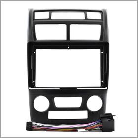 Govimaks KIA Sportage 2007-2010 Dijital Manuel Mat Black 9 inç Soket Android Multimedya Çerçevesi