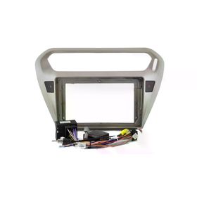 Govimaks Peugeot 301 Citroen C-Elysee 2012-2020 Gri 9 inç Soket Canbus Android Multimedya Çerçevesi