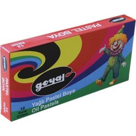 Goyal PTL-112 Karton 12 Renk Köşeli Pastel Boya