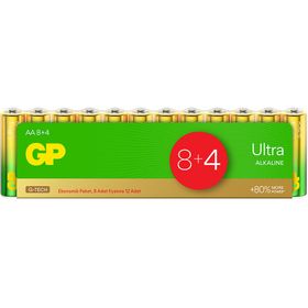 GP 12X Ultra Alkalin Aa Boy Kalem Pil