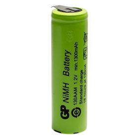 GP 1300 mA 1.2V Düz Kafa Puntalı AA 130AAM Kalem Pil