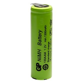 GP 1300 mA 1.2V Düz Kafa Puntalı AA 130AAM Kalem Pil
