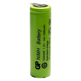 GP 1300 mA 1.2V Düz Kafa Puntalı AA 130AAM Kalem Pil