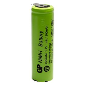 GP 130AAM 1300 mAh AA 1.2V Düz Kafa Puntalı Şarj Edilebilir Kalem Pil