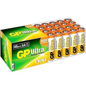 GP 15AU R6 Ultra AA 40‘lı Paket Alkalin Kalem Pil