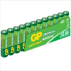 GP 15G-VS12 GREENCELL AA 12'li Çinko Karbon Pil