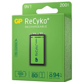 GP 200 MA 9 Volt Şarjlı Pil