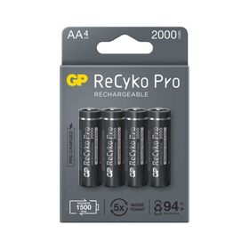 GP 210AAHCB-2EB4 Recyko Pro AA 2000 Mah Şarjlı 4'lü Pil