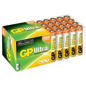 GP 24AU R03 AAA 40‘lı Paket Ultra Alkalin İnce Kalem Pil