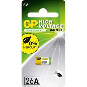 GP 26A 6V Tekli Yüksek Voltaj Spesifik Pil