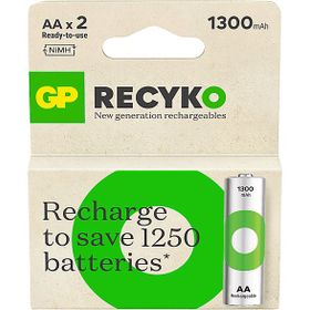 GP 2x1300 Mah Şarj Edilebilir Aa Boy Kalem Pil
