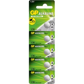 GP 5X A76-LR44-AG13 Boy Alkalin Düğme Pil