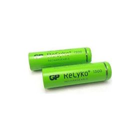 GP AA 1300 mAh GP130AAHCEMTR-2GB 2'lü Paket Şarjlı Kalem Pil