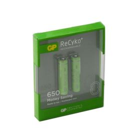 GP AAA 650 mAh GP65AAAHCHP-BU2 2'li Paket Şarjlı İnce Kalem Pil