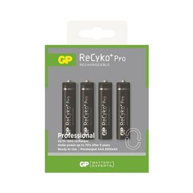 GP AAA 800 mAh 4'lü Paket Recyko Şarjlı İnce Kalem Pil