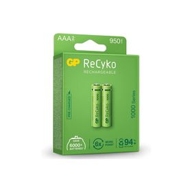 GP Batteries Recyko+ 1000 AAA İnce Kalem Ni-MH 2'li Şarjlı Pil