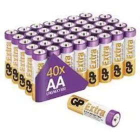 GP Extra LR6 AA 40'lı Alkalin Kalem Pil