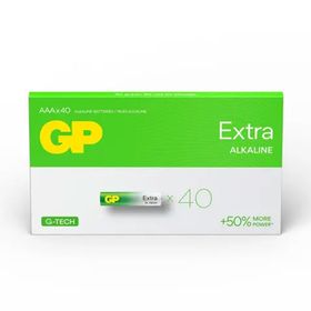 GP GP24AXET-2EUECS40 R03 AAA 40'lı Extra Alkalin İnce Kalem Pil