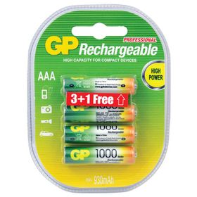 GP GP270AAHCE-2EB4 Recyko AA 2600 Mah Şarjlı 4'lü Pil