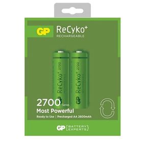 GP GP270AAHCEMTR-2GB 2600 mah Recyko Nı-Mh 2'Lli Şarjlı pil